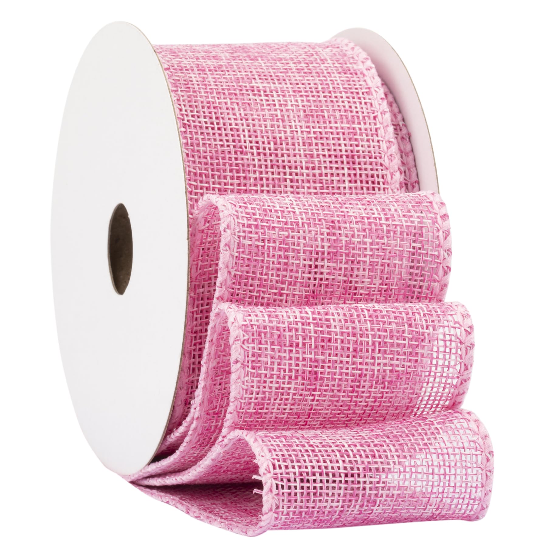Fondersy 9-Meter Coreopsis Burlap Ribbon Wired Burlap Ribbon - 50mm Width for Gift Wrapping, Floral Arrangements, Wreath Making, and Christmas Decor