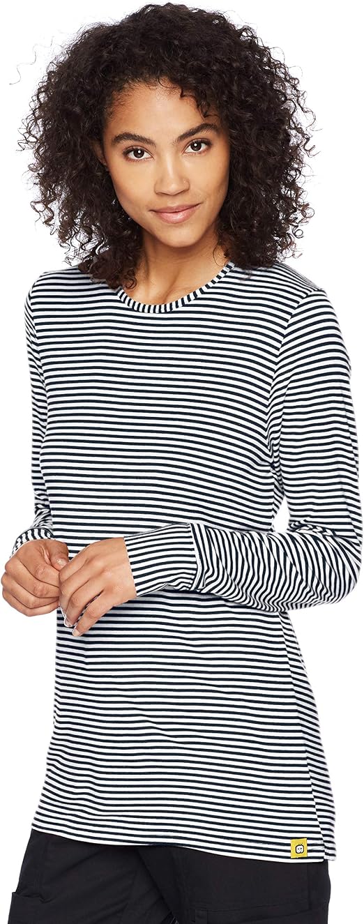 wonderwink striped shirt