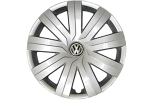 VOLKSWAGEN Genuine VW Hub Cap Jetta 2015-2016 9-spoke Wheel Cover Fits 15-inch Wheel