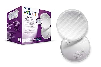 Philips Avent Komfort-Stilleinlagen SCF254/61, ultradünn und diskret, saugfähiger Kern, 60 Stück, weiß