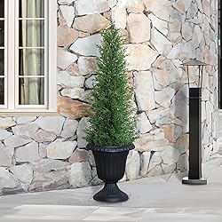 OAKRED Artificial Cedar Topiary Trees for