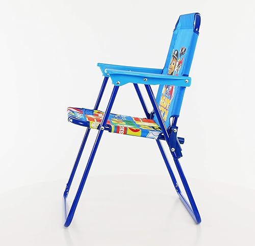 Paw Patrol Blue Patio Chair for Kids, Portable Folding Lawn
