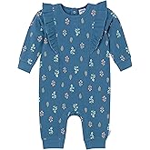 Gerber baby-girls Baby Girls' Ruffle-edge Romper