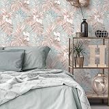 Muriva Semper Marble Wallpaper 183502 Grey Ombre Metallic Soft Smooth Feature view 2