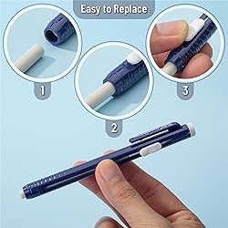 Mr. Pen- Retractable Mechanical Eraser Pen, Pack of