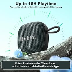Bobtot Portable Wireless Bluetooth Speaker - IPX7