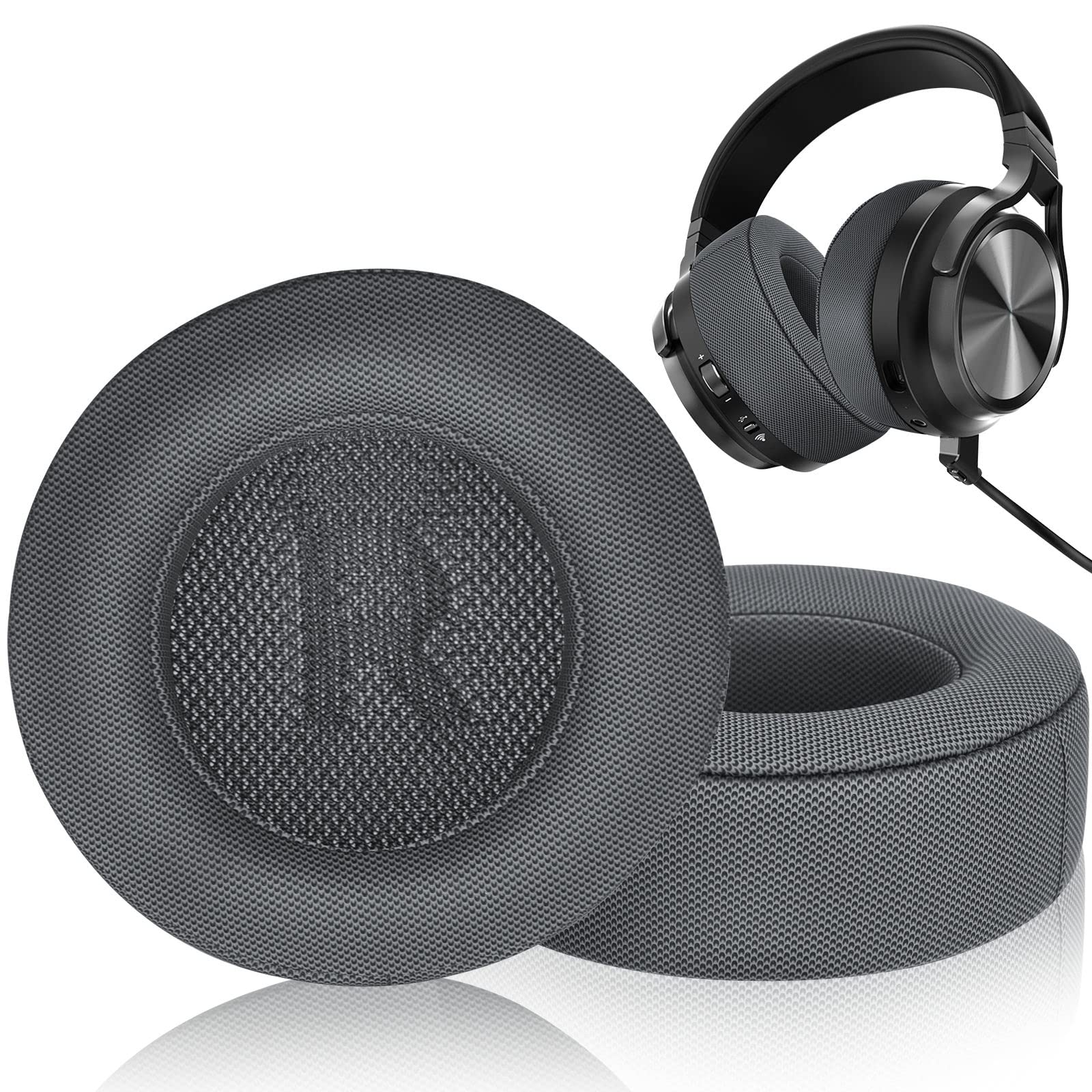 Replacement Earpads Corsair virtuoso ear cups,Earpads for earphones,Ear Pads Cups for Corsair Virtuoso RGB Wireless SE Gaming Headset (Protein thickened)