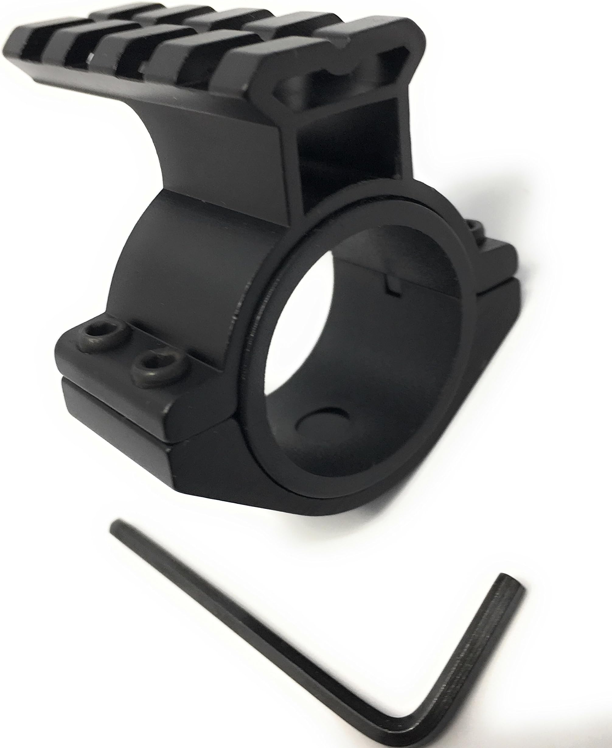 Dagger Defense Scope Ring Mount Adapter for add-on Single Picatinny Rail Accessories to Your Scope
