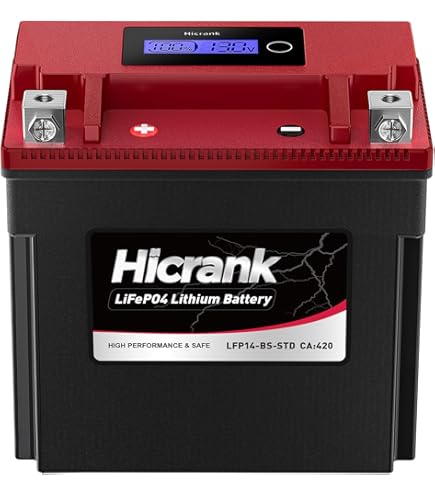 Amazon.com: RG14AH-WS; 400 Cold Cranking Amps; Arctic Cat Battery