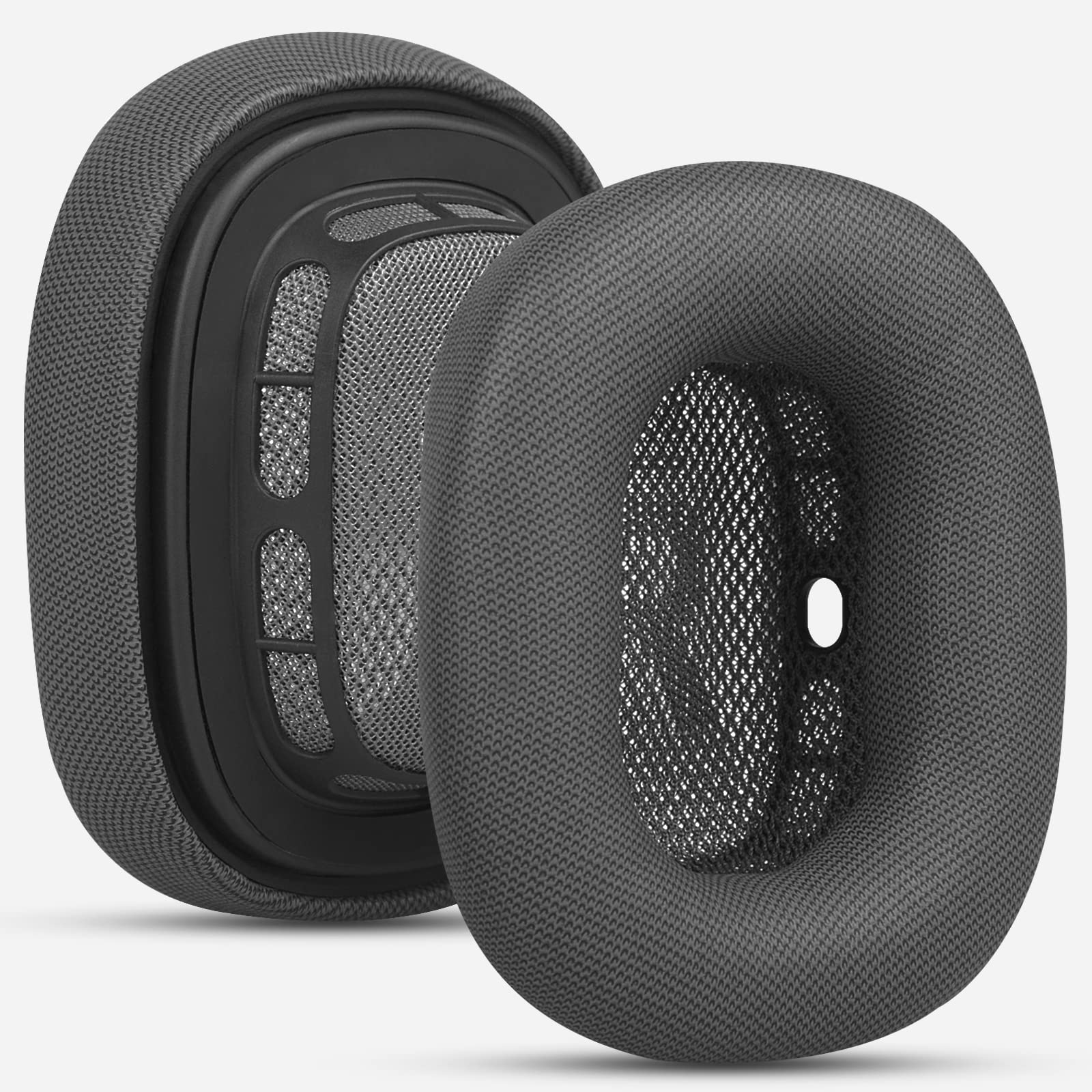 Photo 1 of Premium Replacement Ear Cushions for Apple AirPods Max Headphone, Protein Leather Memory Foam Earpads with Excellent Noise Isolation (Black)