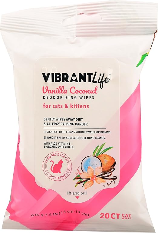 vibrant life cat wipes