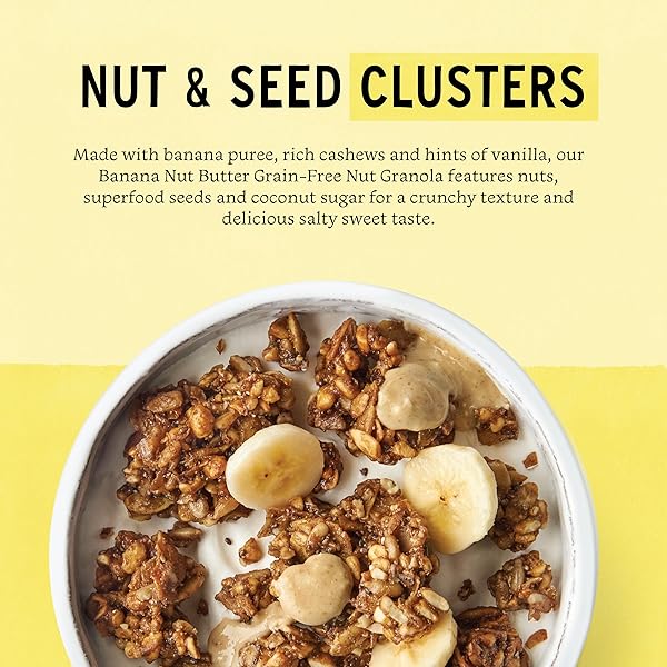 PURELY ELIZABETH, CEREAL GRANOLA BANANA, 8 OUNCE
