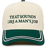 Funky Junque Funny Trucker Hats - 2 Tone Retro Snapback, 100% Cotton Cap with Embroidered Brim, Unisex Adjustable Fit