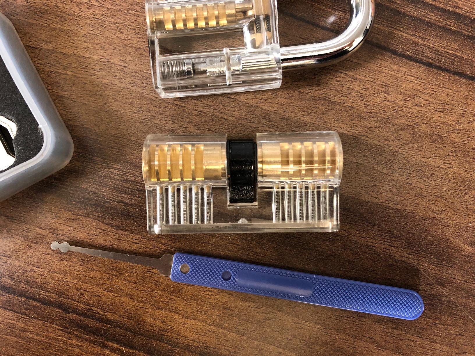 Lockpicking Set, Dietrich Set - 28 Stück, perfekte Lock Pick Set für Anfänger eB