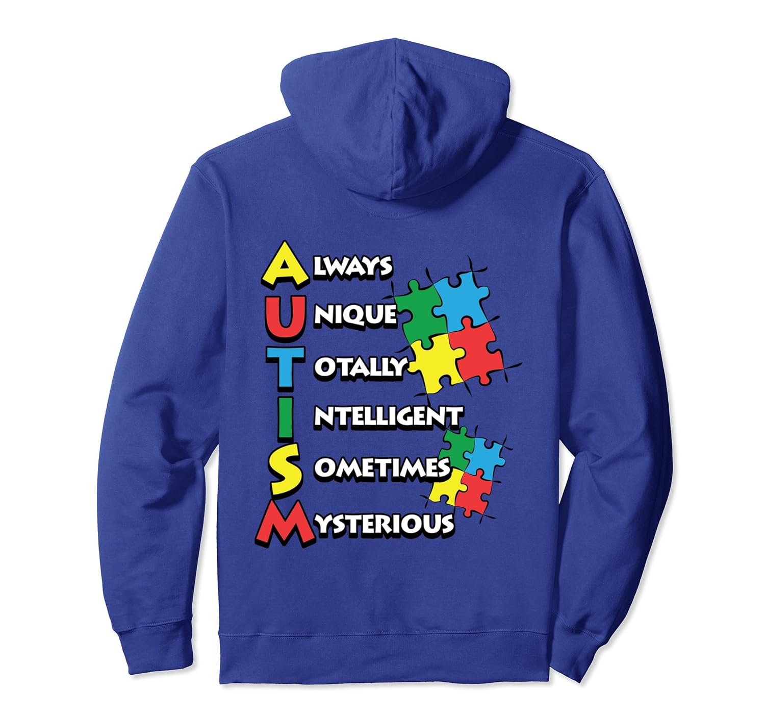 Autism Hoodie Autism Acronym Teacher Autistic Hoodie4LVS 4loveshirt