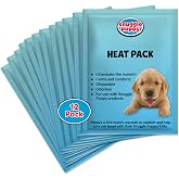 Snuggle Puppy Replacement Heat Packs for Dogs (12 Count) - Disposable Pet Comfort Warmers for Puppy Anxiety Relief - Odorless, Non-Toxic, All Natural - Fits All Snuggle Puppy Styles