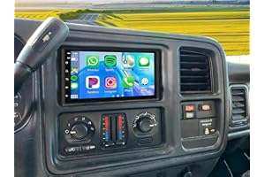 Car Stereo Radio Compatible for GMC Sierra 1500 2500 2003-2006 Android 13 Wireless Wired for Carplay/Android Auto GPS Navigat