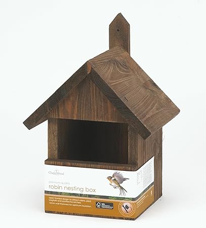 Chapelwood - Caja Nido para petirrojo: Amazon.es: Jardín