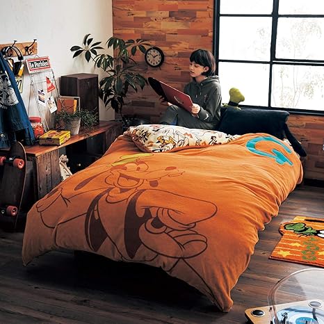 Amazon ベルメゾン ディズニー 掛け布団カバー マイクロファイバー 掛けふとんカバー 新生活 グーフィー シングル 掛けふとんカバー オンライン通販