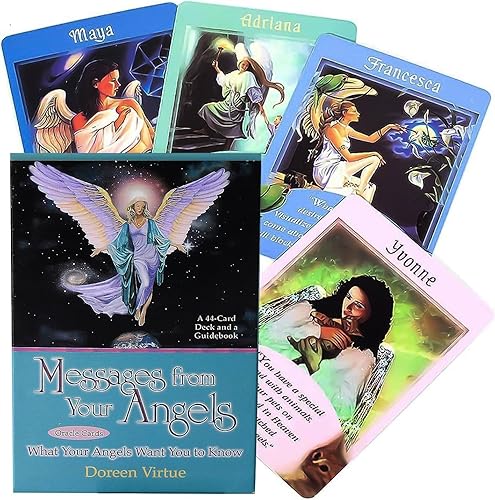 Gayrrnel Romance Angel Oracle Card Deck,Tarot Cards for Beginners, 44 Romance Angel Oracle, Handmade, Ideal for Learning, Doreen Virtue's Rare Out of Print Set (Message Oracle) in Dubai - UAE | Whizz Categories Gayrrnel Romance Angel Oracle Card Deck,Tarot Cards for Beginners, 44 Romance Angel Oracle, Handmade, Ideal for Learning, Doreen Virtue's Rare Out of Print Set (Message Oracle) in Dubai - UAE | Whizz Categories