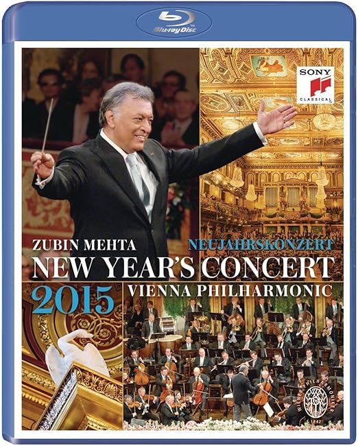 New Year's Concert 2015 Vienna Philharmonic Mehta Bluray Amazon.co.uk DVD & Bluray