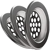 Hair Drain Catcher Bathtub Sink, Strainer Shower Drain Protector 2.5", Drain Catcher Shower Tube (Pack of 3)