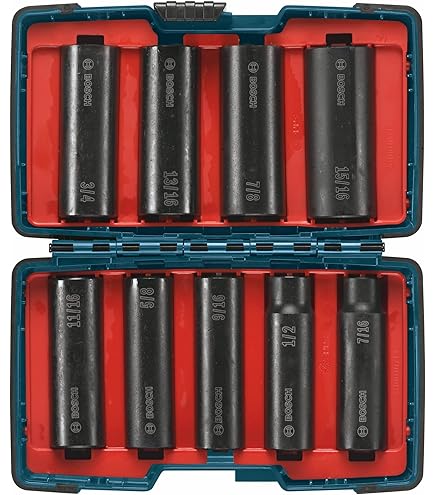 BOSCH 27286 1/2 In. Shank 9-Piece Assorted Set with Brute Tough
