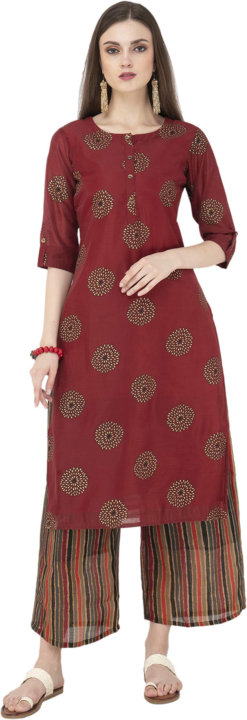 Lagi Women Designer Straight Front Slit A line Top Tunic Kurta Kurtis wear Wedding wear for Women.(MC30BB)