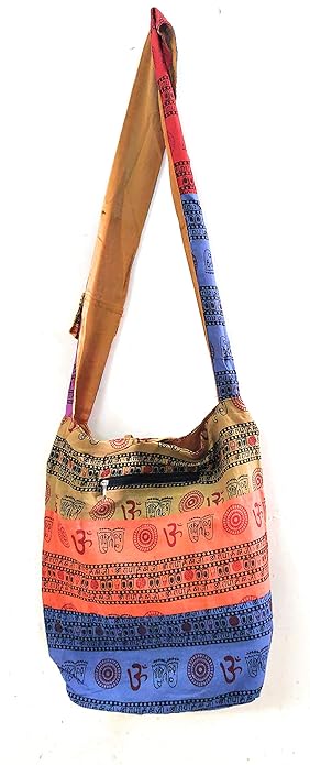 SUVASANA Indian Handicraft Rajasthani Jaipur Bohemian art Sling Bag ||Boho Bags || Hippie Handbags||Shoulder bags