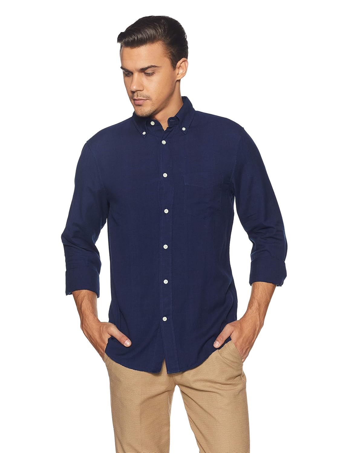 Buy GANT Men's Solid Regular Fit Casual Shirt at Amazon.in