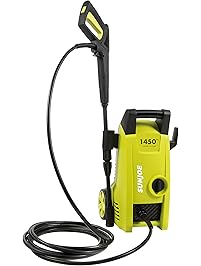 Sun Joe SPX1000 1450 PSI 1.45 GPM Electric Pressure Washer, 11.5-Amp