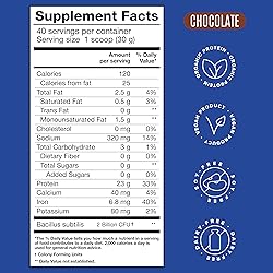 BIRDMAN Falcon Vegan Protein Powder Organic, Stevia