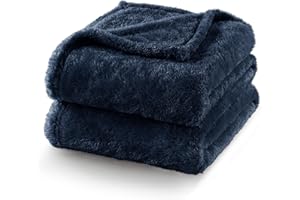 Exclusivo Mezcla Plush Fuzzy Fleece Bed Blanket King Size, Super Soft, Fluffy and Warm Blankets, Suitable for All Seasons (Na