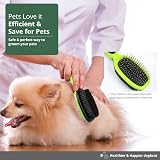 PET Seeker Double Sided Dog Brush Anti Slip Handle Free Cleaning Tool view 4