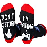 Stocking Stuffers for Men Teen Boys Gifts for Men Christmas Gamer Gifts | Do Not Disturb Im Gaming Funny Socks for Men Stocking Stuffers Christmas Men Gifts Socks for Boy Kids Teenage Birthday Gifts