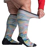 Viasox EasyStretch Diabetic Socks for Men & Women, Non Binding, Seamless Toe, Loose Fit