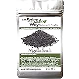 The Spice Way - Pure Nigella Seeds no preservatives, non GMO, no salt, just the black seed of the nigella (nigala) 2 oz