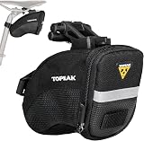 Topeak Unisex Aero Wedge Pack Saddle Bag Black 0.66 L 17x8x12 cm