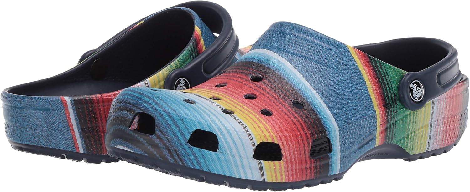  | Crocs Classic Graphic Clog | Water Slip on Shoes | Mules & Clogs