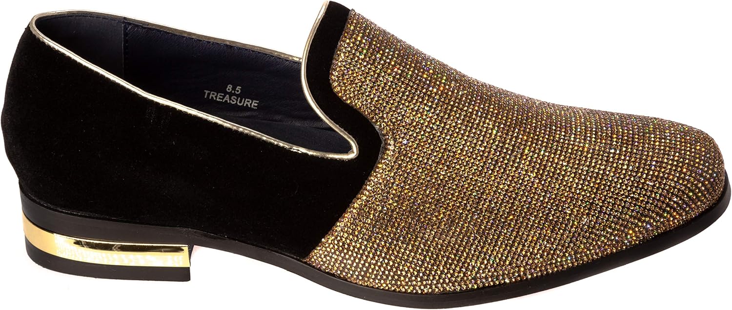 Treasure Mens Slip-On Fashion-Loafer 