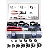 AKIHISA 75Pcs 19-38mm Spring Band Hose Clamp