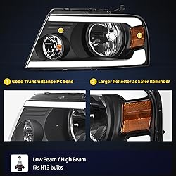 DWVO Headlights Assembly Compatible with 2004 2005