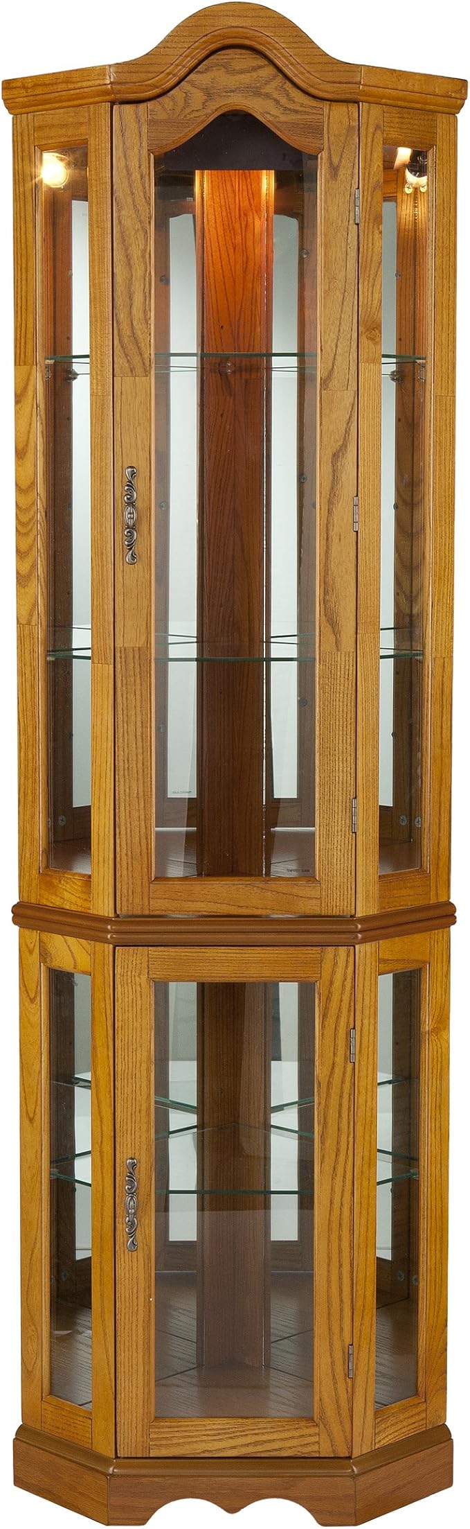 Amazon Com Home Decorators Collection Vitric Lighted Curio 70