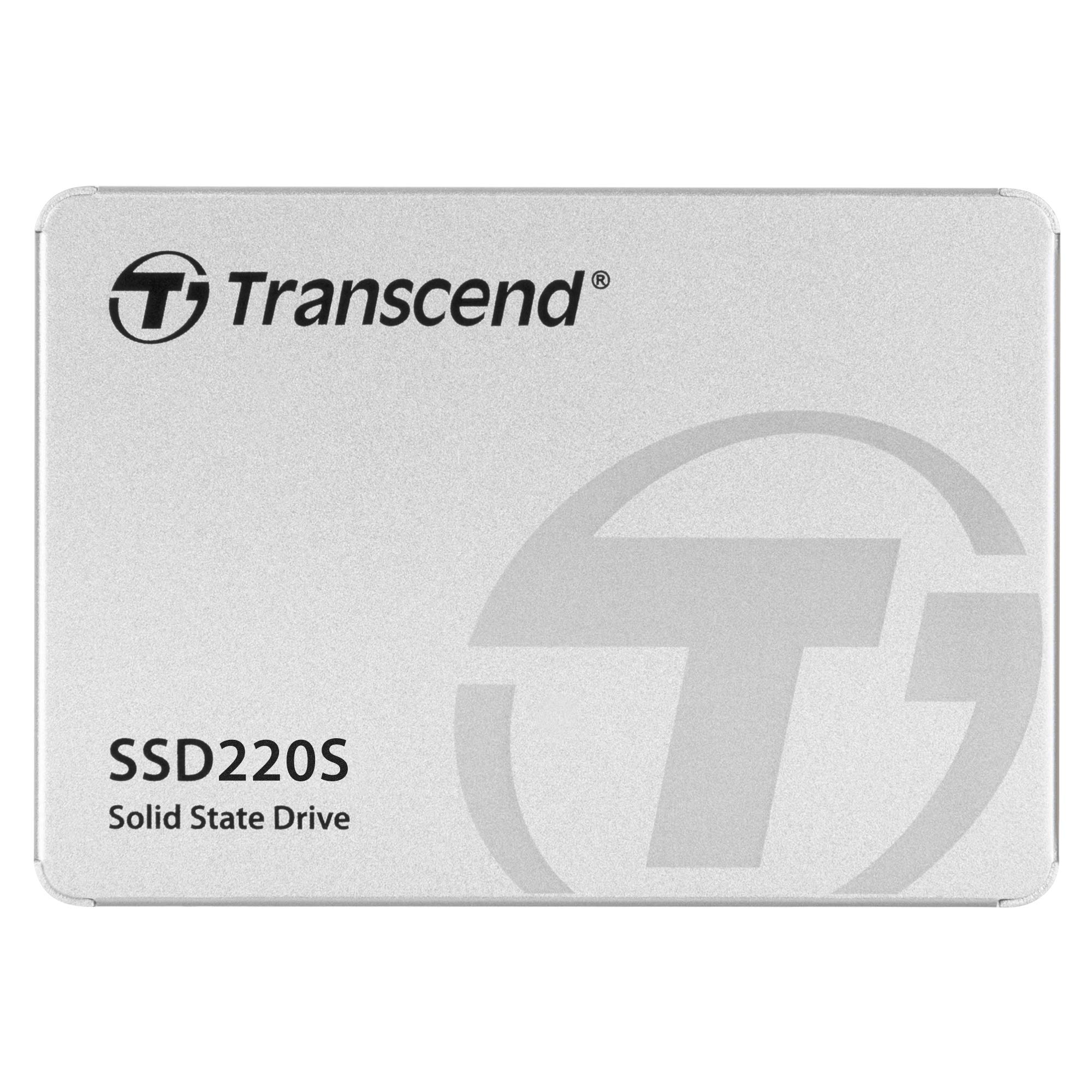Transcend SSD220S 240GB SATA III 6Gb/sSSD, Read/Write up to 500/330 MB/s with 3D Nand Flash TS240GSSD220S — image 1