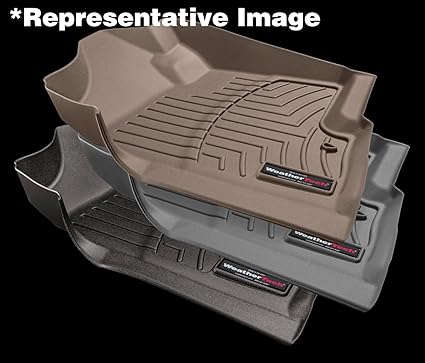 2012 2013 Toyota Tacoma Black Weathertech Floor Liners Full Set Access Cab With 2nd Row Center Storage Box Console Driver And Passenger Side