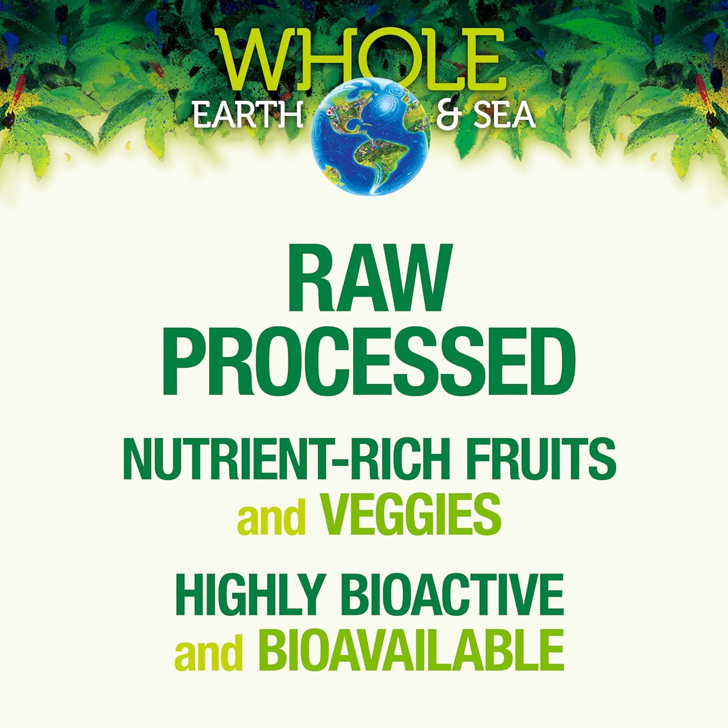 Whole Earth & Sea from Natural Factors, Women's 50+ Multivitamin & Mineral, Vegan, 60 Tablets (30 Servings): Health & Personal Care
