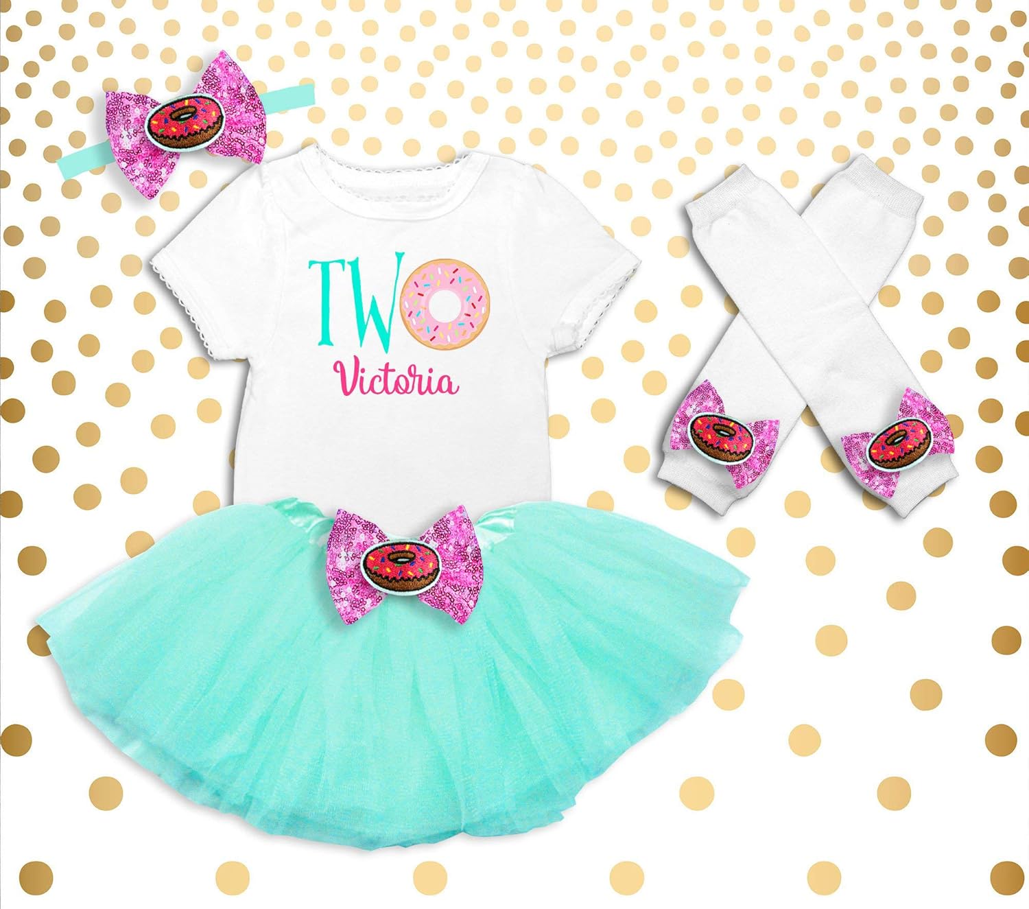 donut outfit baby girl