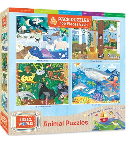 Amazon.com: Hide & Seek - Animals in The Forest - Premium Quality