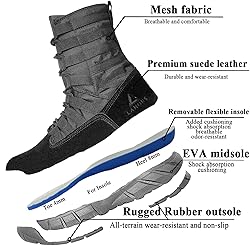 LAHORS Lightweight Military Tactical Combat Boots