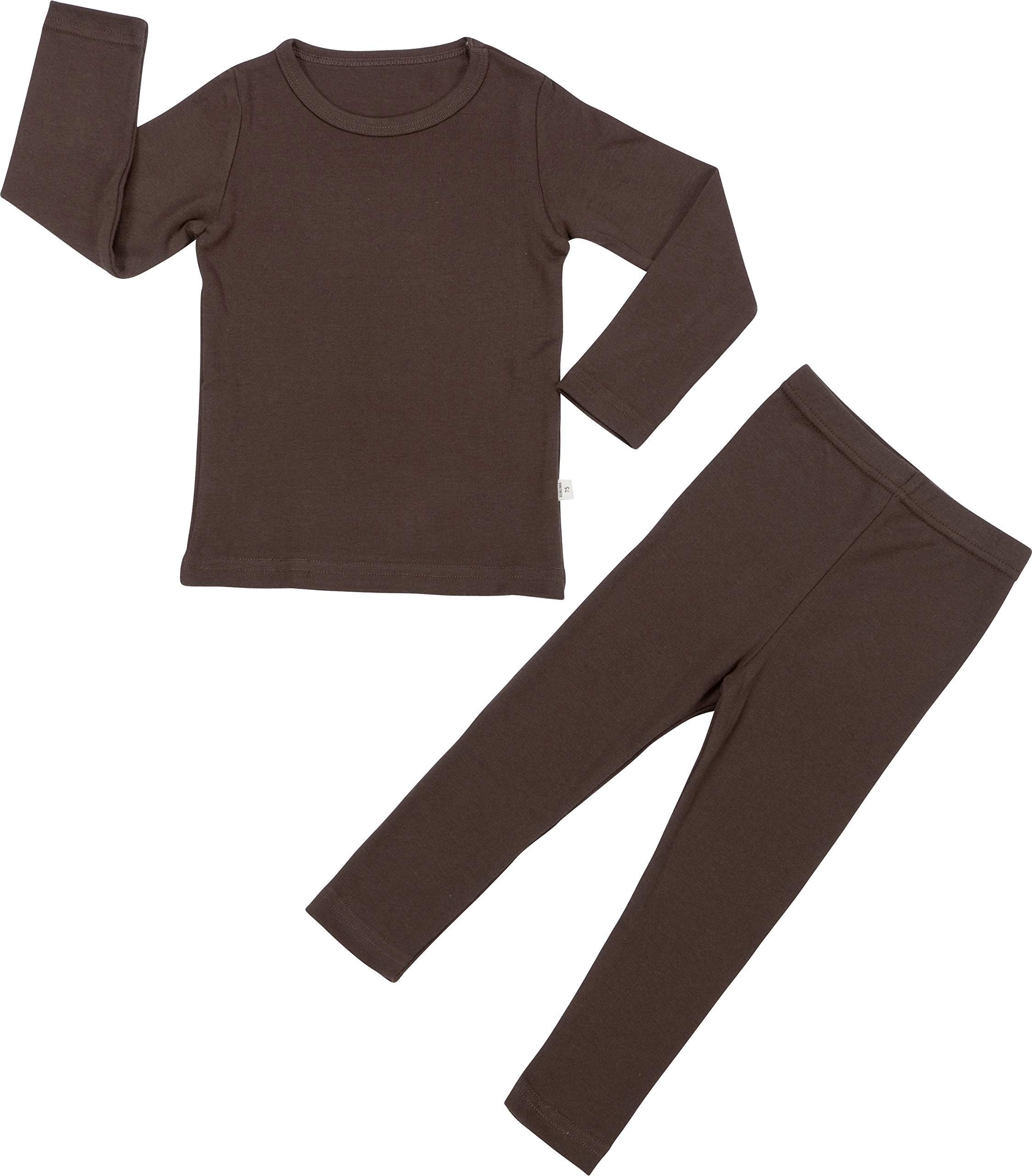 AVAUMABaby Boys Girls Pajama Set Kids Toddler Snug fit Basic Cotton Sleepwear pjs for Daily